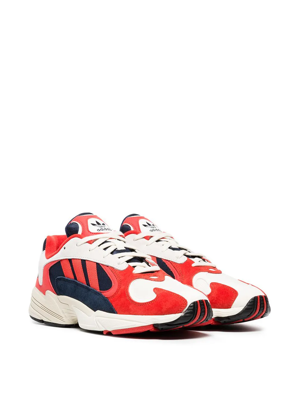 Кроссовки Yung-1 Adidas, красный — фото 3
