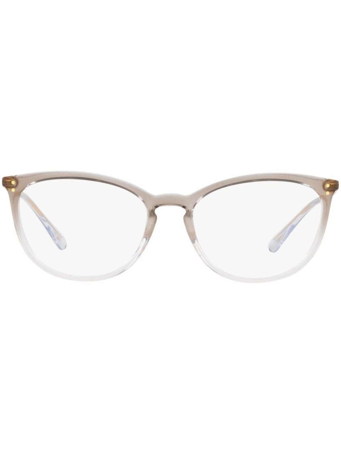 

Vogue Eyewear очки в прозрачной оправе, коричневый