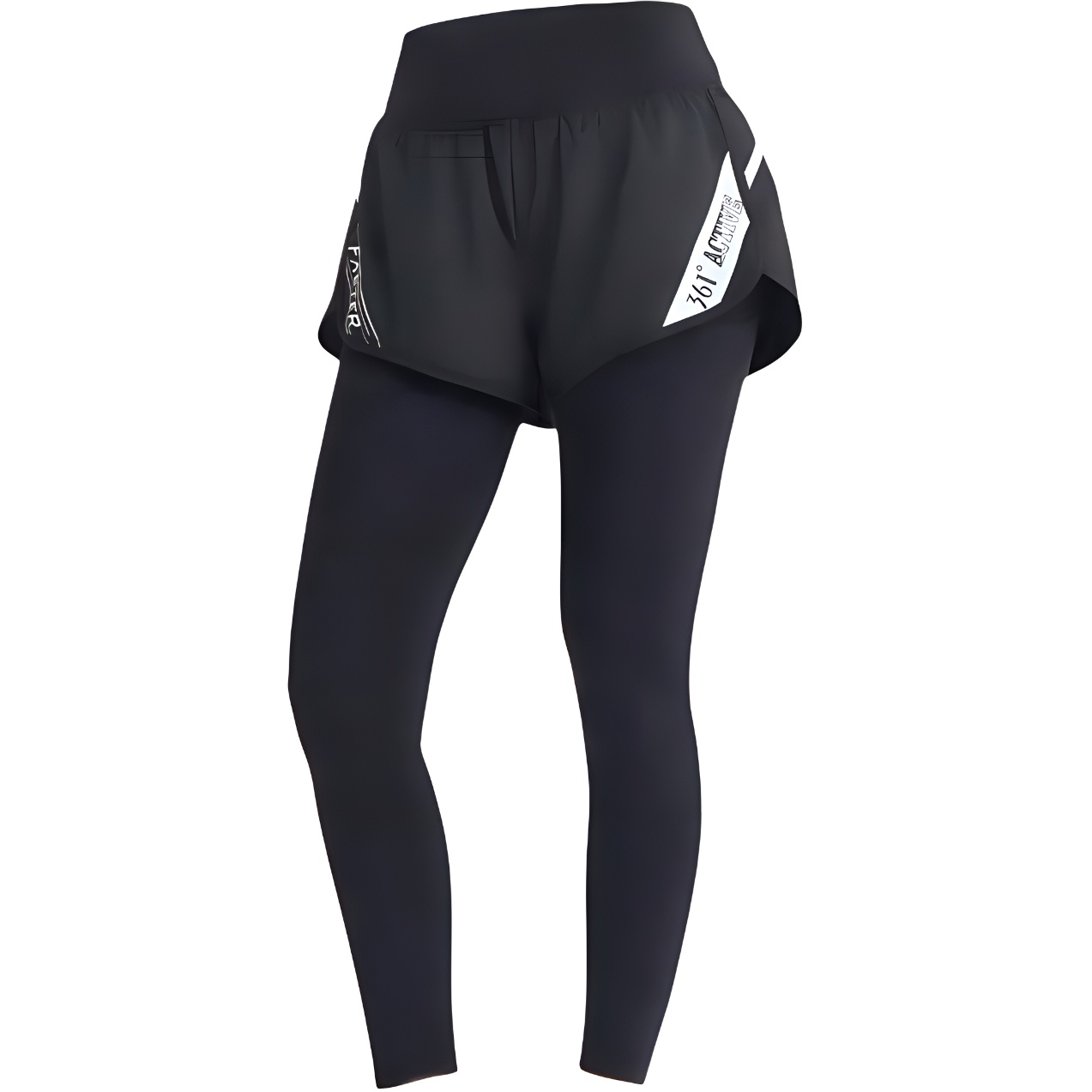 

361° Женские йога-штаны Black Moderate