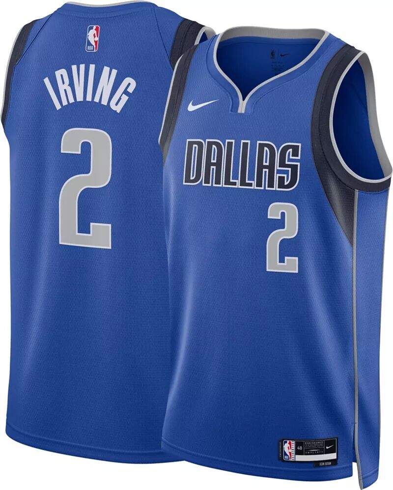 

Мужская майка Nike Dallas Mavericks Kyrie Irving #2 Swingman