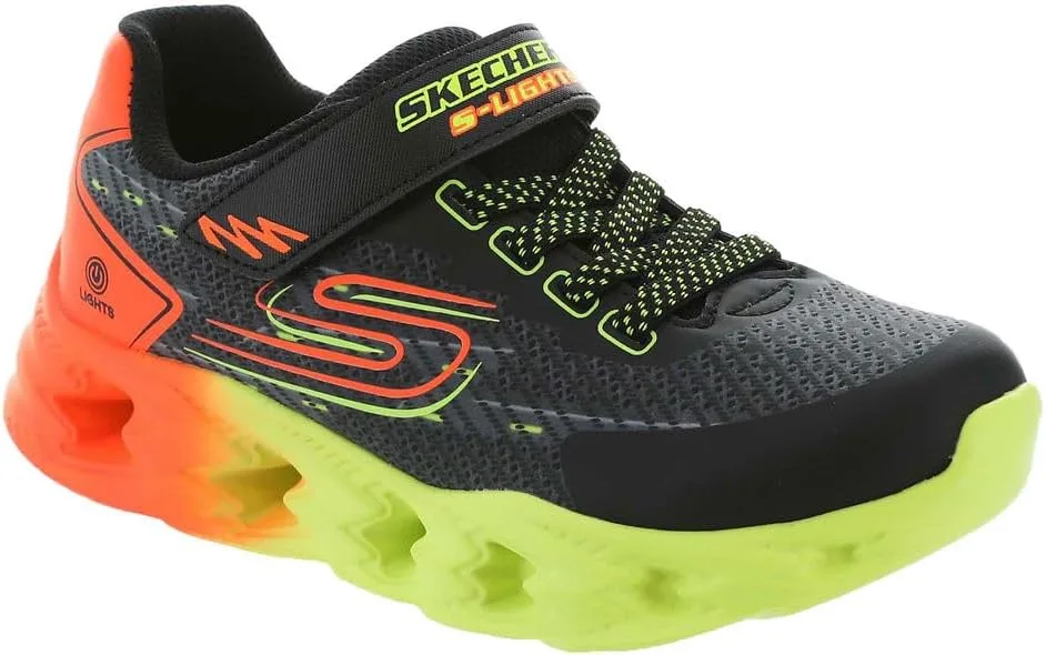 Детские кроссовки Skechers Hypno-Splash, черный/желтый/оранжевый