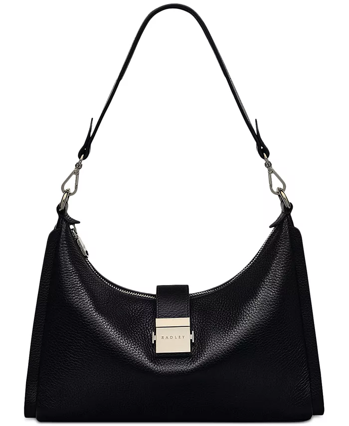 

Средняя кожаная сумка через плечо Sloane Street Radley London, черный