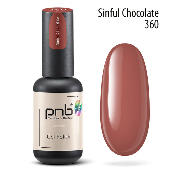 

Гибридный лак 360, 8 мл Pnb, цвет 360