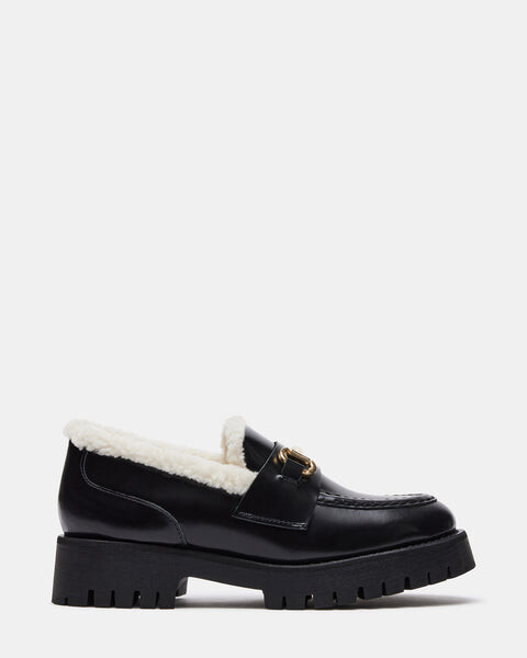 

Лоферы Lando Fur Steve Madden, черный