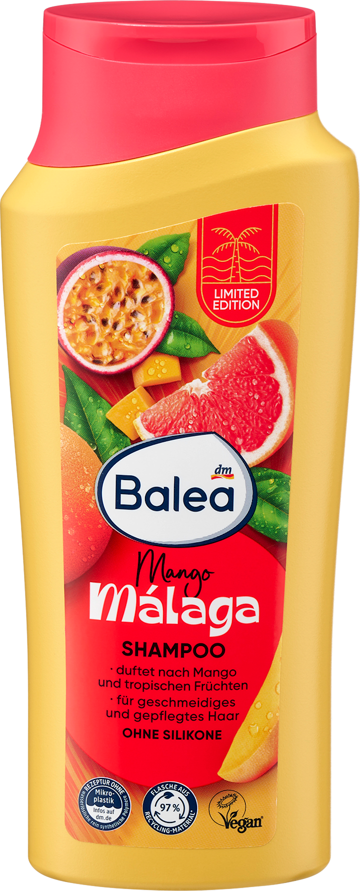 

Шампунь Balea Shampoo Mango Málaga, 300 ml