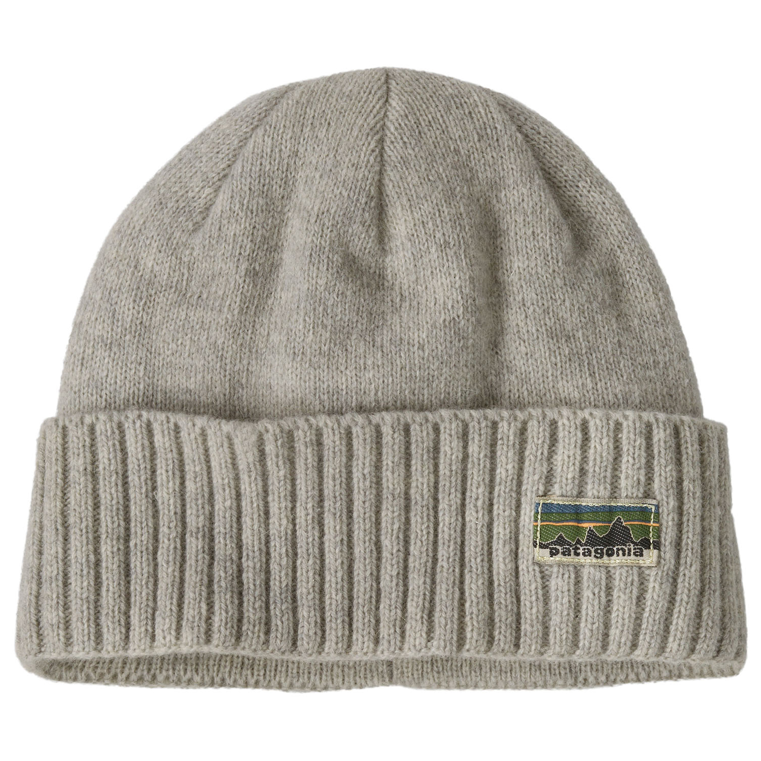 

Шапка Patagonia Brodeo Beanie, цвет OG Legacy Label: Crisp Grey