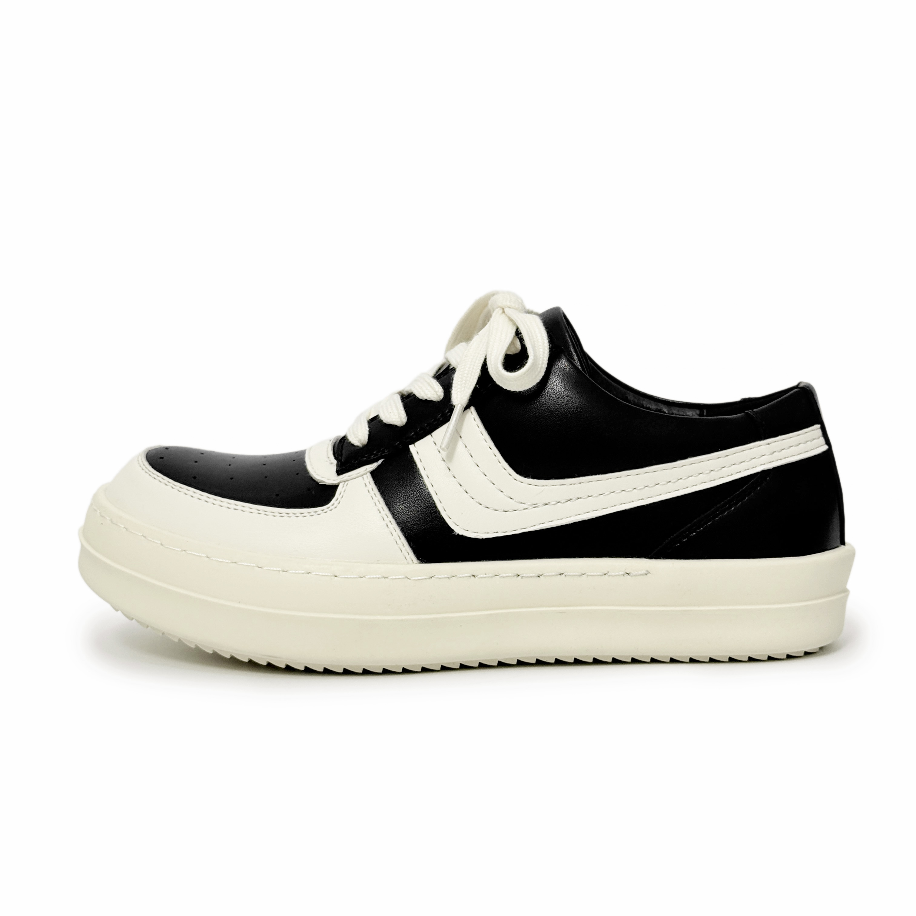 

Износостойкая дышащая повседневная обувь для мужчин Ignition, Black White (This Style Leather Shoe Size