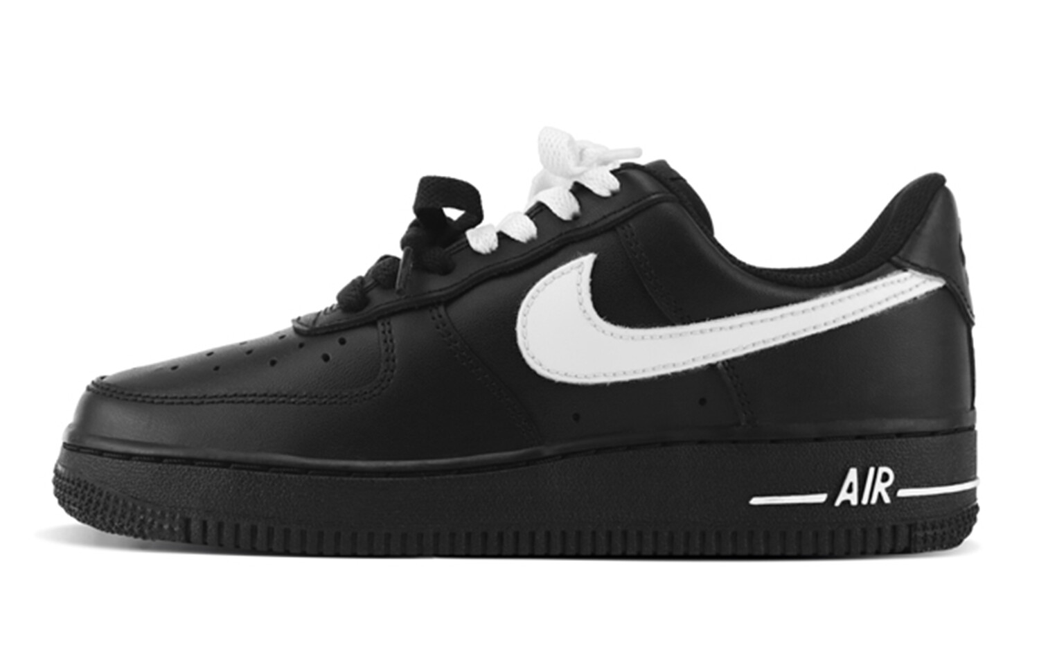 

Кроссовки для скейтбординга Air Force 1 женские низкие черный/белый Nike