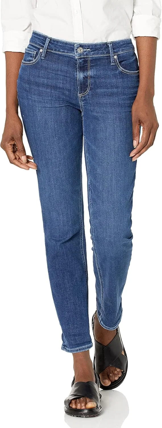 

PAIGE Женские джинсы Brigitte Mid Rise Boyfriend Fit Transcend Vintage в цвете First Date