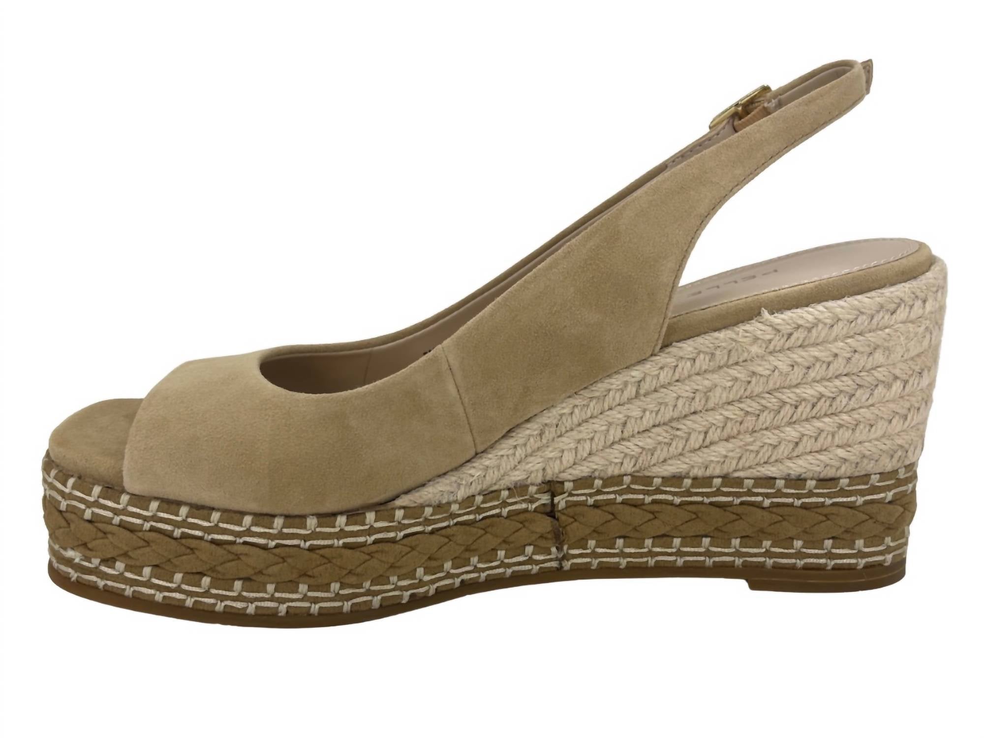 Женские платформенные мюли Elany в цвете латте PELLE MODA, Latte