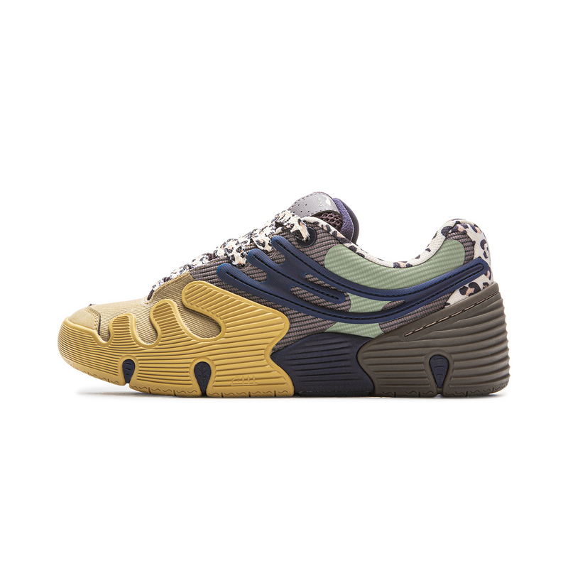 

Легкие повседневные кроссовки low top с амортизацией unisex umber purple LiNing, Bronze коричневый/Carbon серый фиолетовый