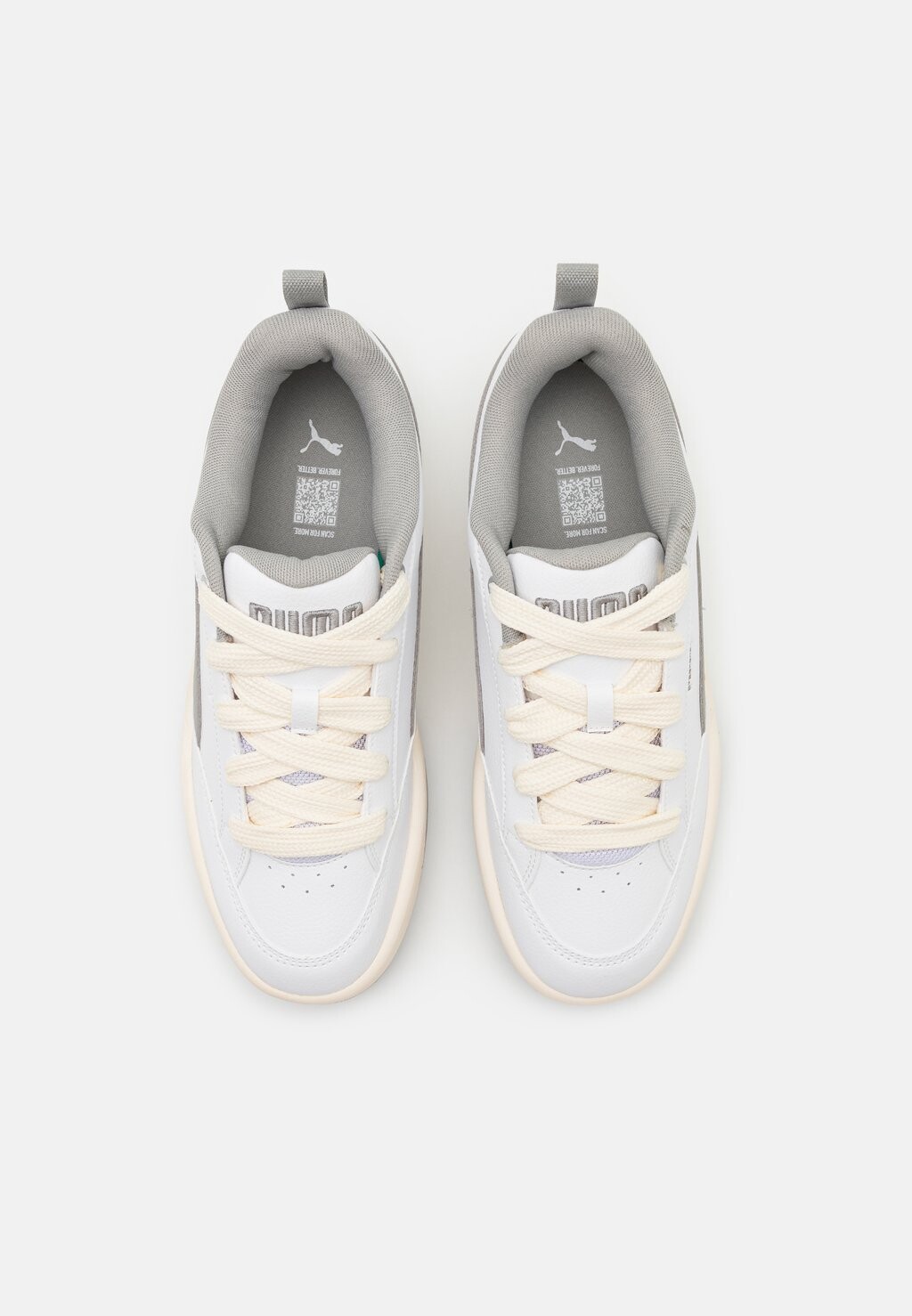 Туфли для скейтбординга Park Lifestyle Unisex Puma, цвет white/smokey gray/sugared almond — фото 4