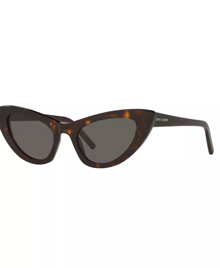 

Женские классические солнцезащитные очки, YS000090 Saint Laurent, коричневый