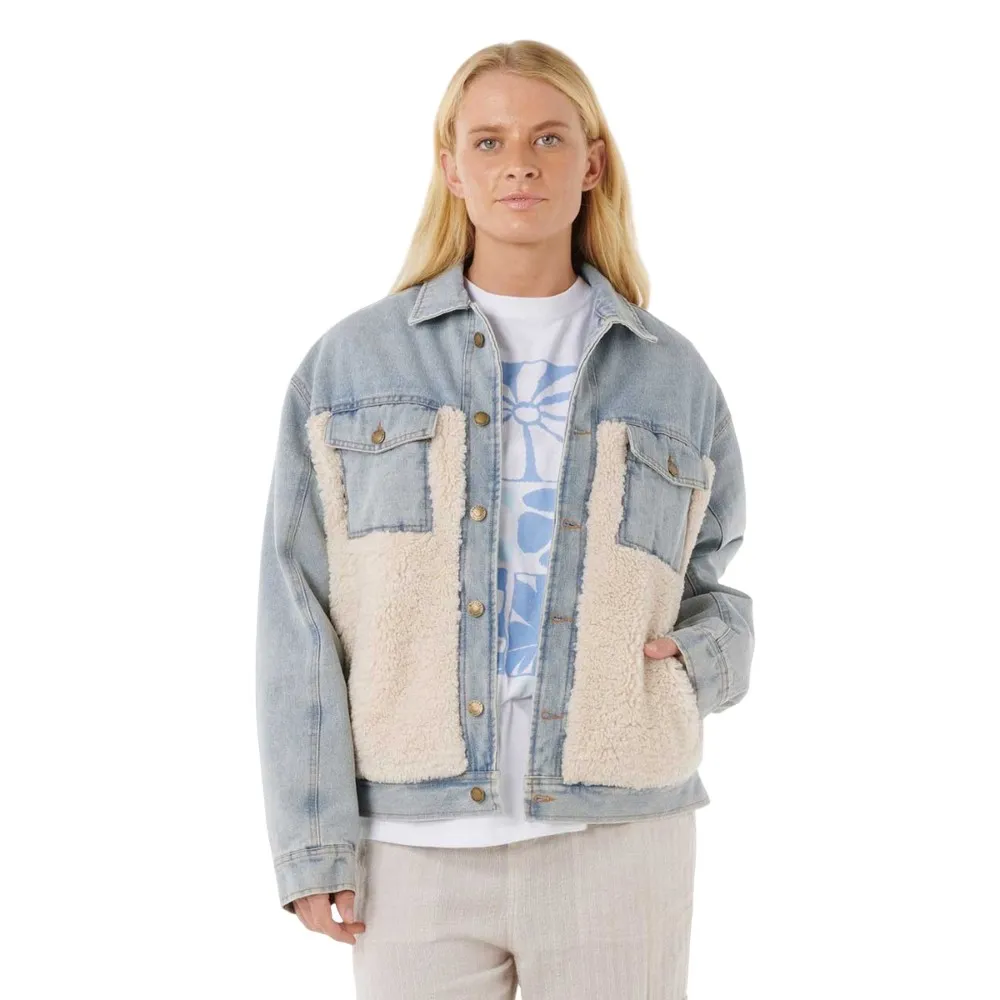 

Куртка Rip Curl CruisinSherpa denim, синий