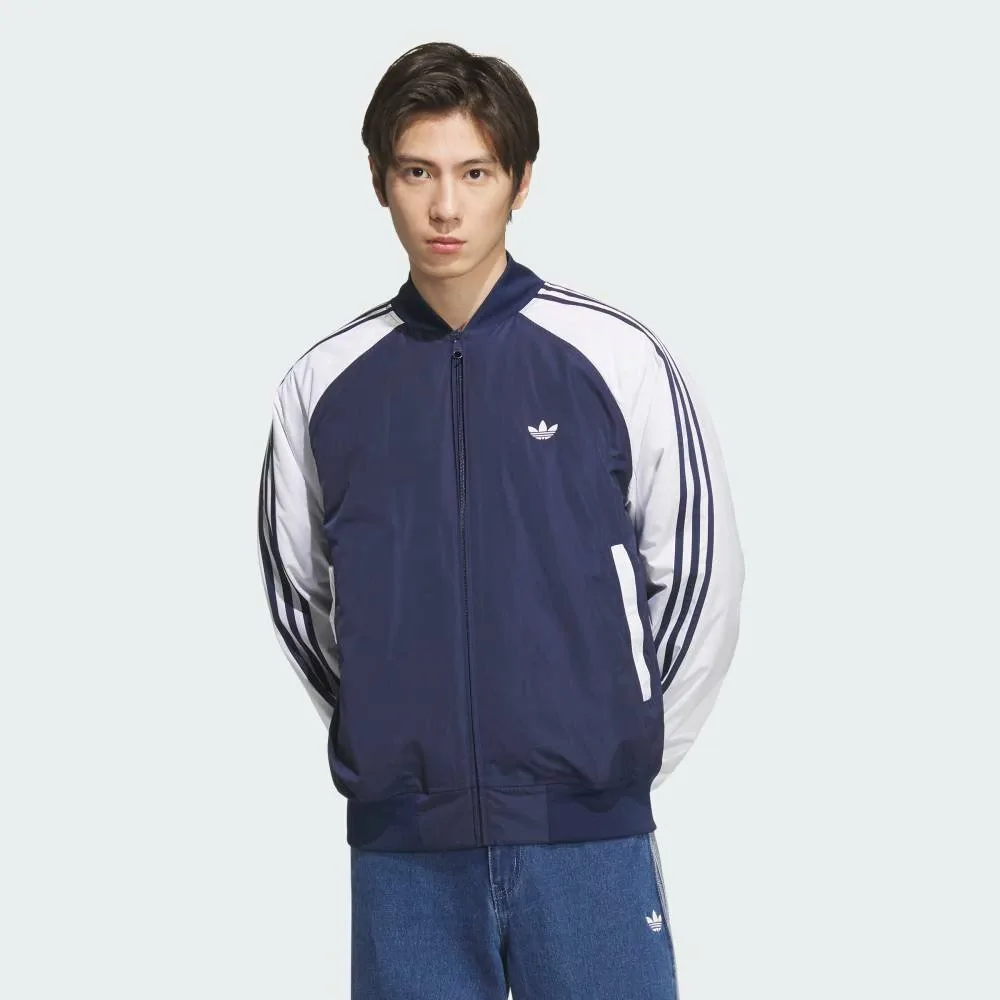 Блузка Nylon PD JKT Adidas, blue — фото 3