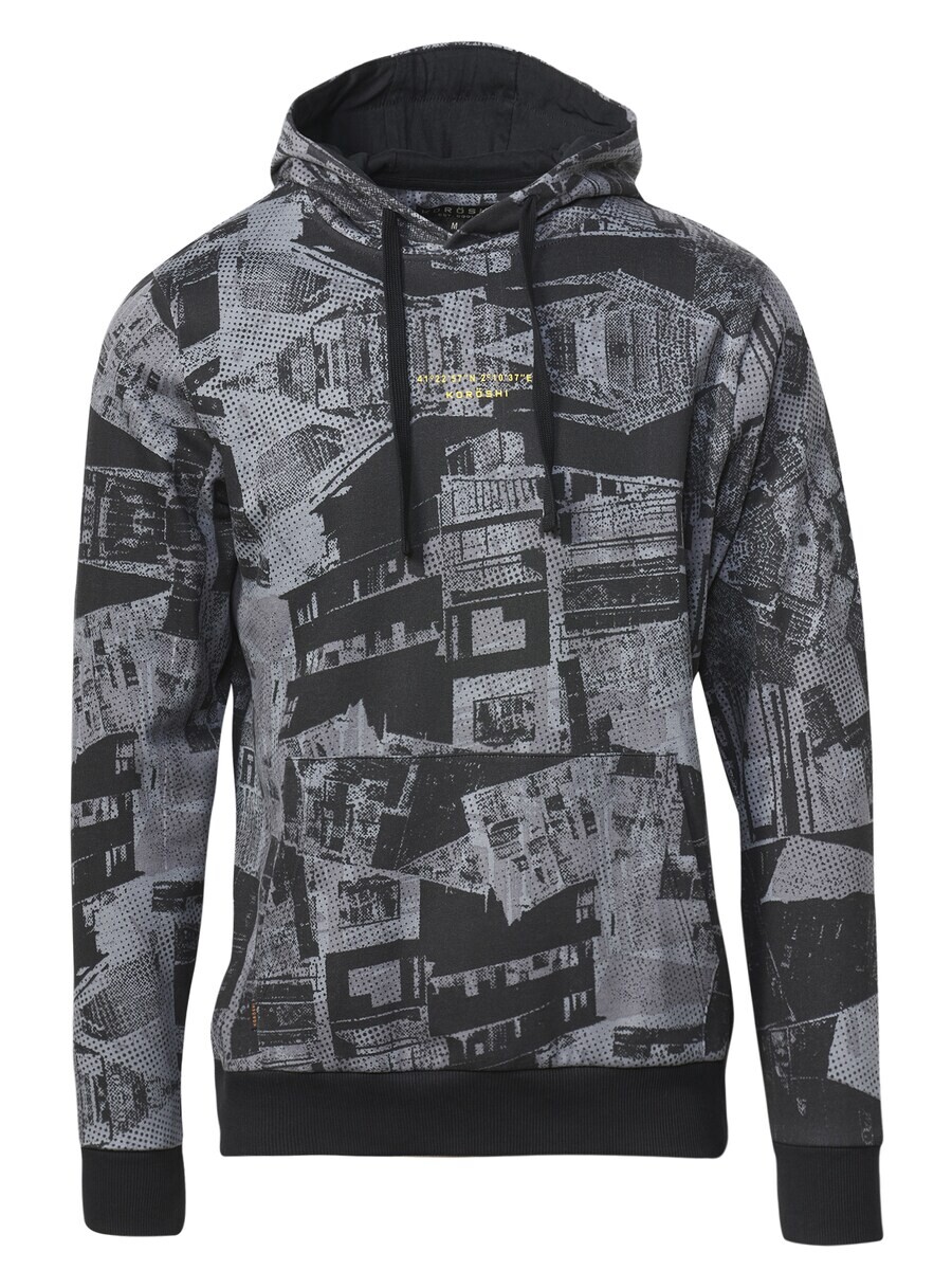 

Толстовка с капюшоном KOROSHI Sweatshirt, цвет grey/dark grey