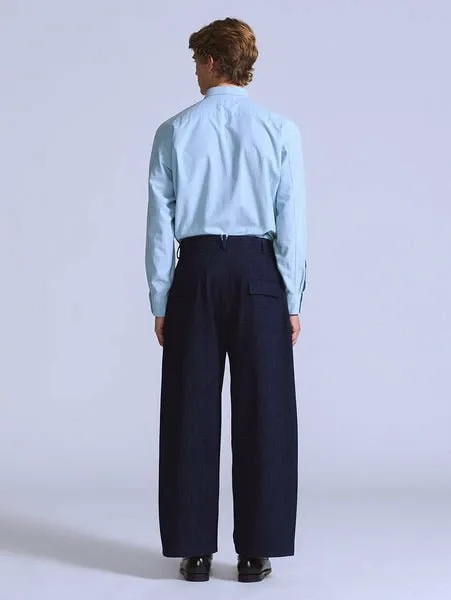 Плиссированные джинсы-брюки BLUETAB темно-синего цвета Levi's, Medium Indigo - Flat Finish — фото 4