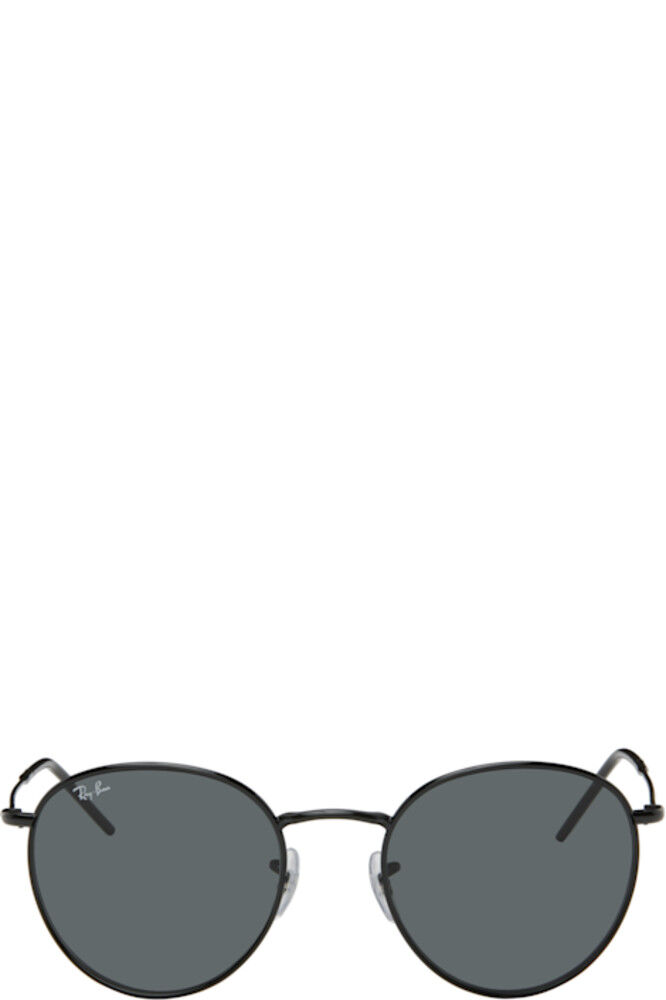 

Черные круглые солнцезащитные очки Reverse Ray-Ban