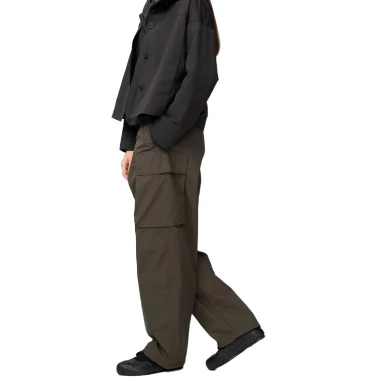 Карго-брюки унисекс 39 Brown Black Moderate UNIQLO — фото 3