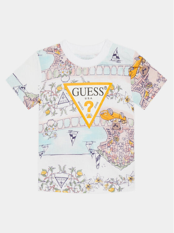 

Футболка стандартного кроя Guess, мультиколор