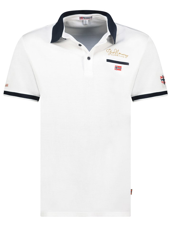 

Рубашка-поло Geographical Norway, белый