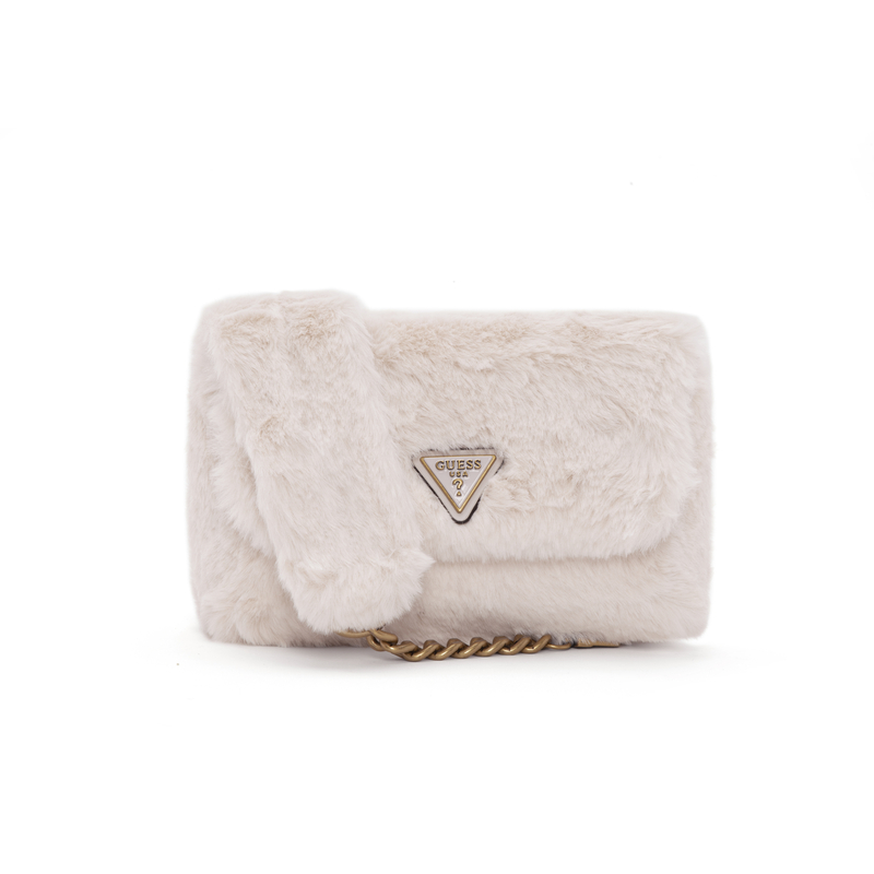 

GUESS Искусственная кожа маленькая квадратная сумка через плечо средний размер женская черная