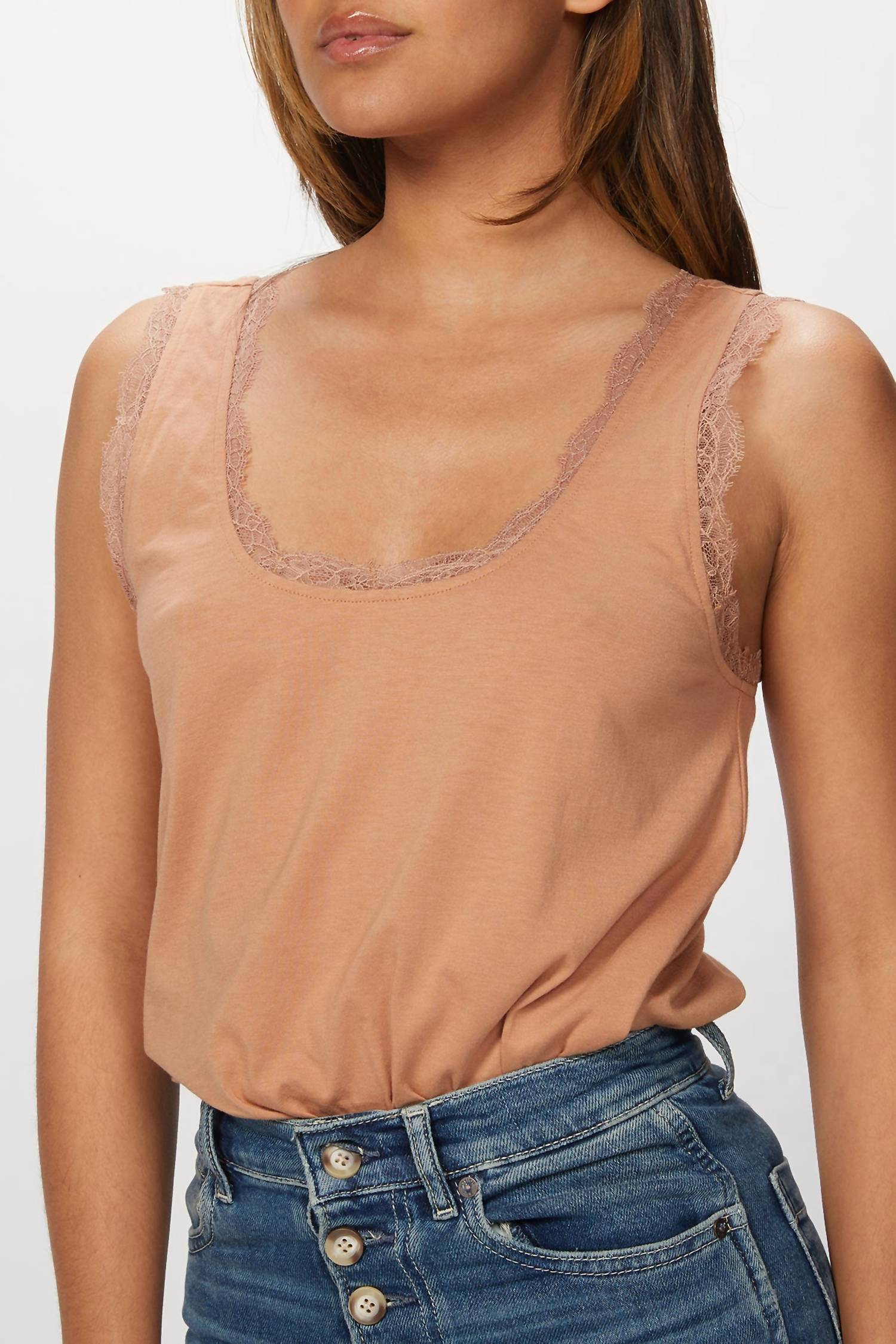 

Майка Britney Jersey в цвете Tawny Cami NYC