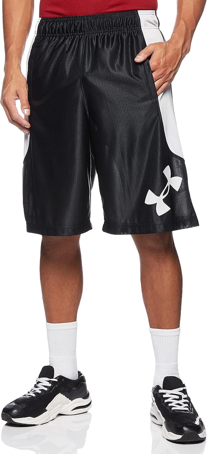 

Under Armour мужские баскетбольные шорты Perimeter, Black (001)/Halo Gray