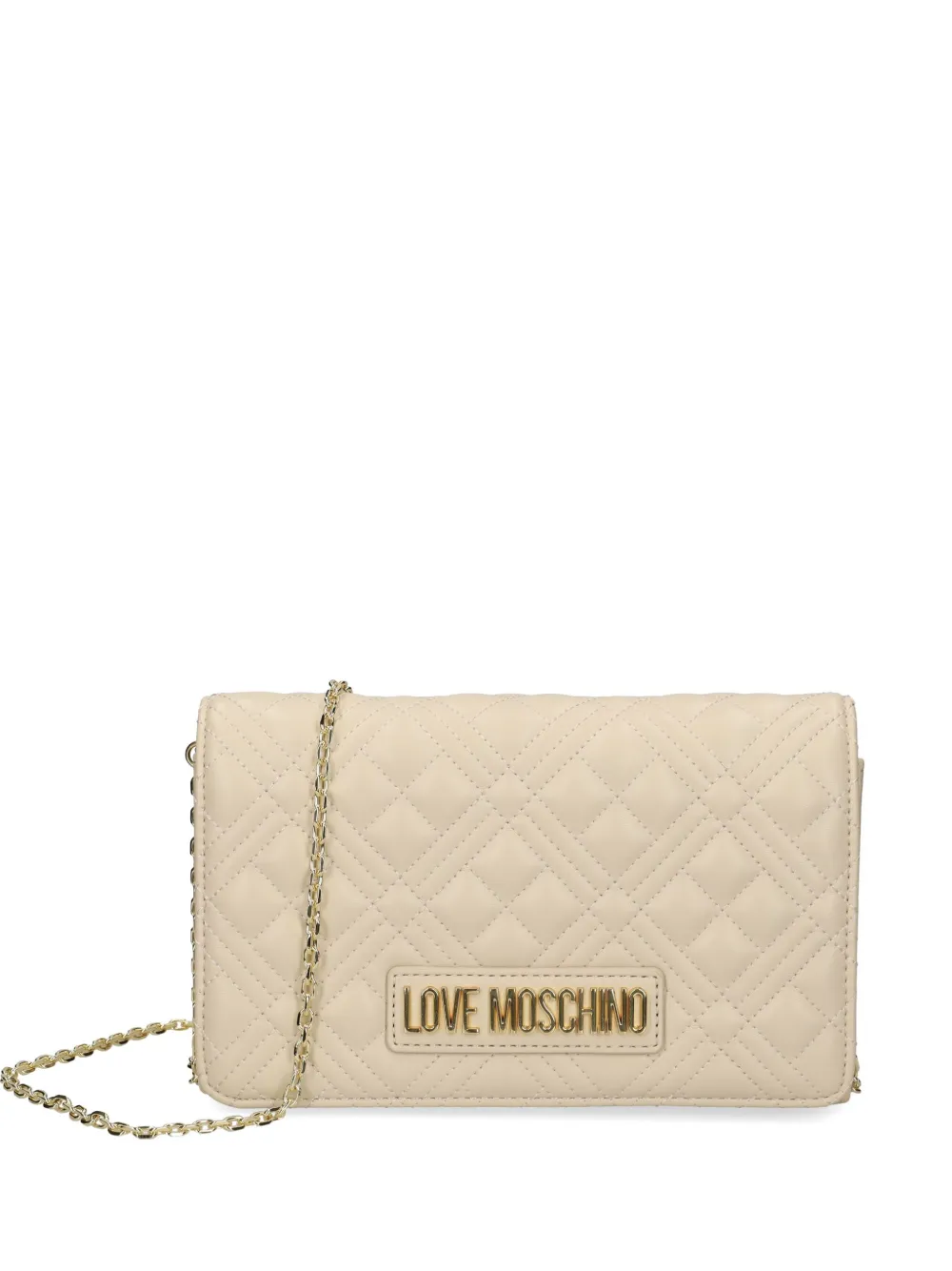 

Сумка через плечо с откидным клапаном Love Moschino, нейтральный