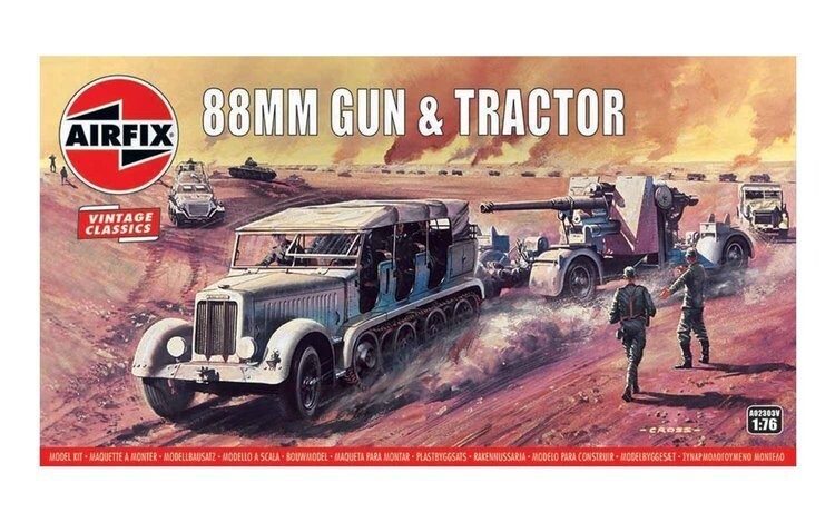 

88-мм пушка + тягач Airfix