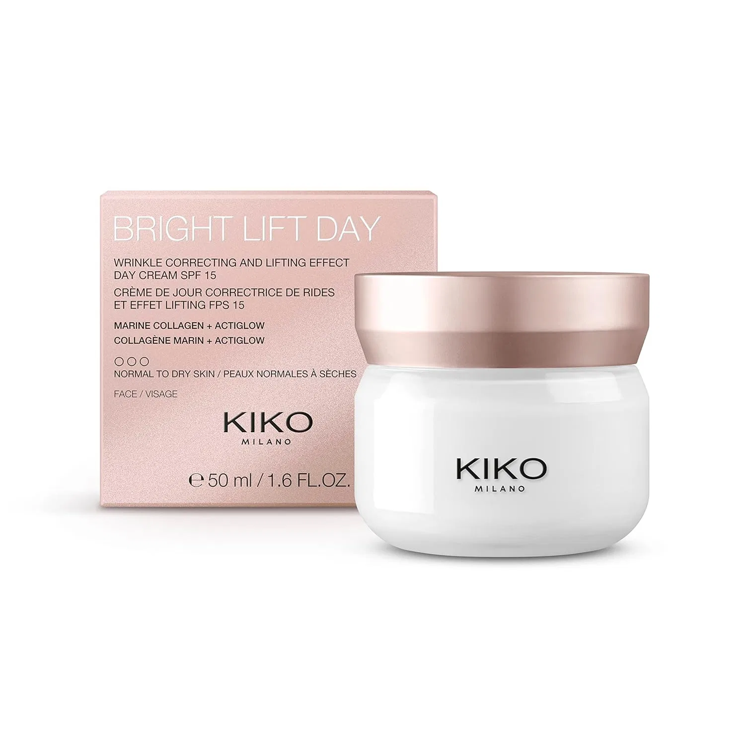 Сыворотка Kiko Milano — Дневной осветляющий с лифтинг-эффектом «Bright Lift Day» SPF 15 от