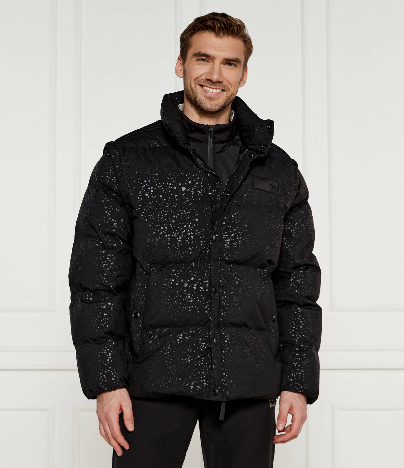 

Куртка EA7 2 in 1 Regular Fit, черный