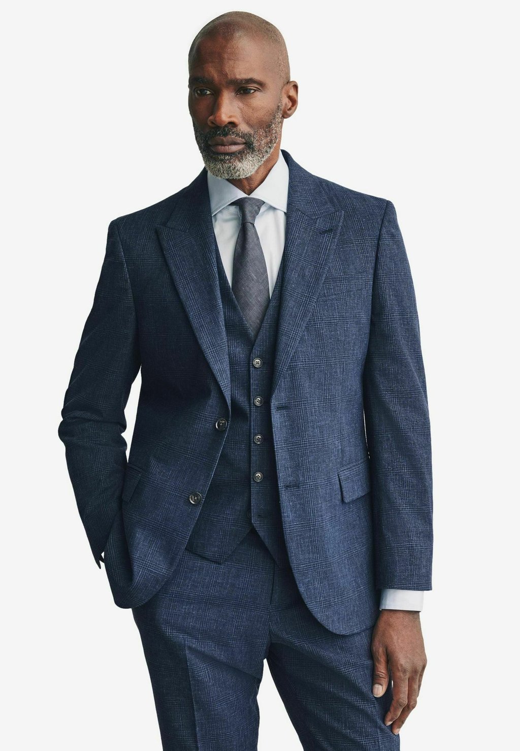 

Пиджак-блейзер REGULAR FIT - CHECK - Suit jacket Next, синий