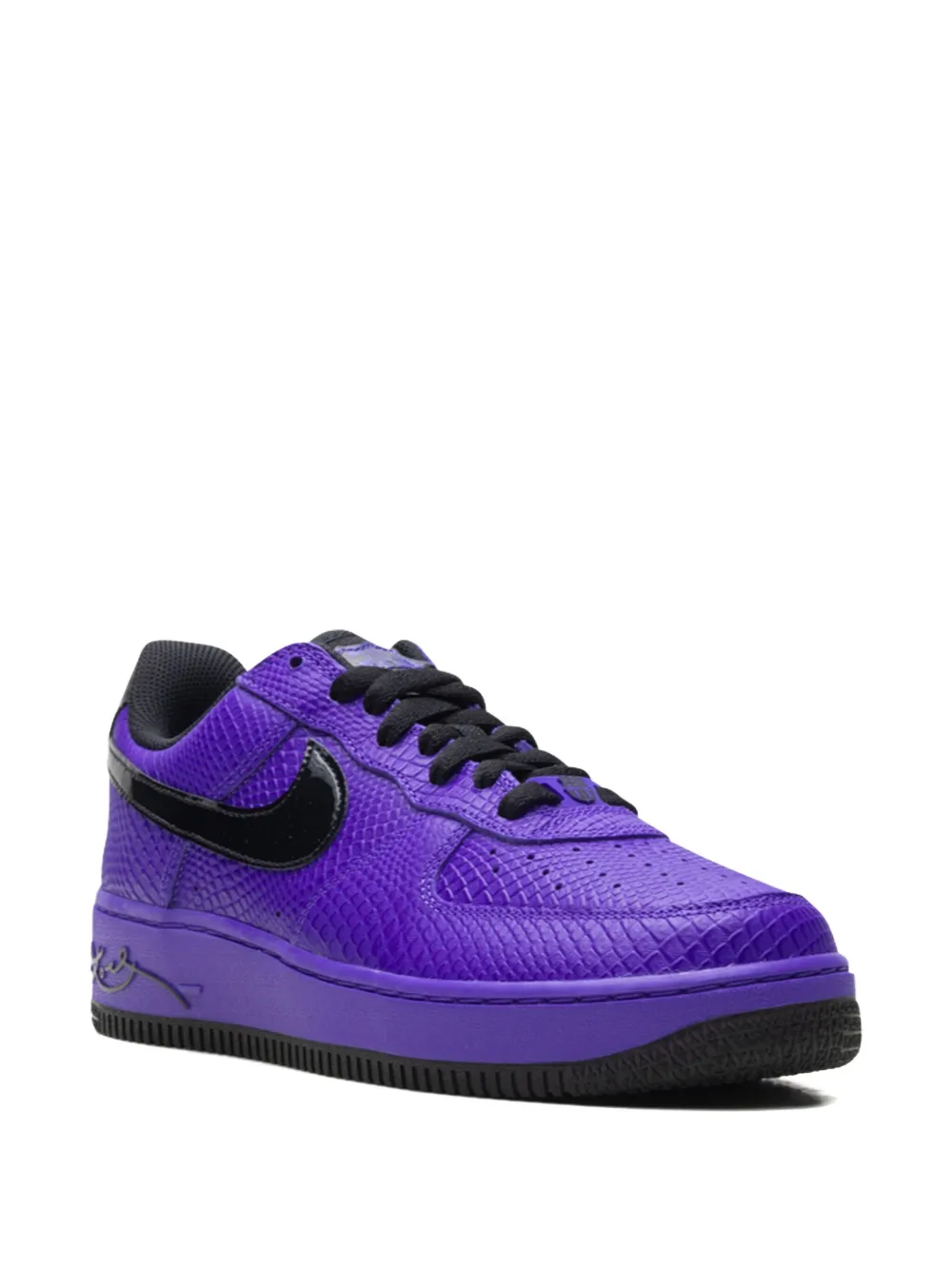Кроссовки Air Force 1 Low «Kobe Byrant - FC Barcelona» Nike, фиолетовый — фото 2