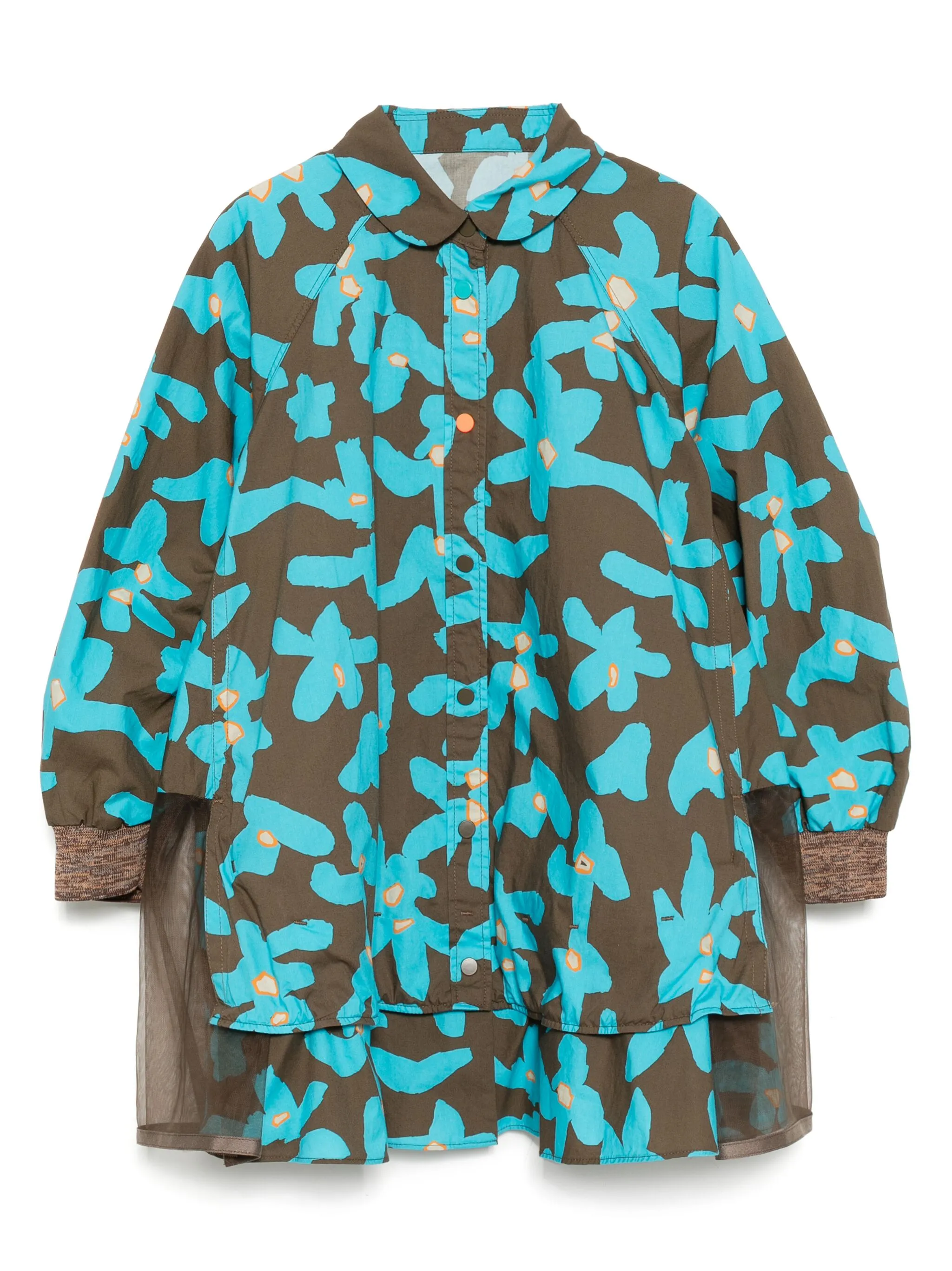 

Платье с принтом Jnby By Jnby, коричневый