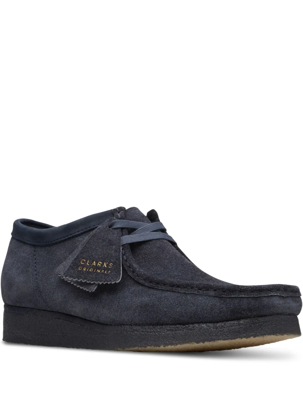 Ботинки Wallabee для пустыни Clarks, синий