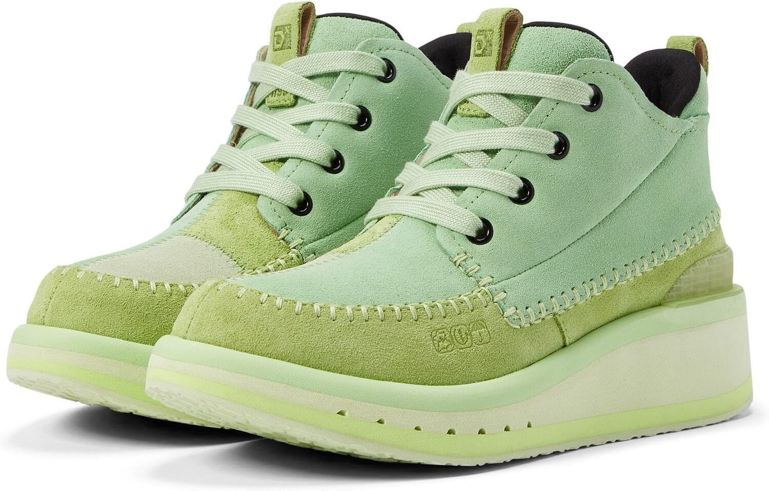

Кроссовки Deckers X Lab Ko-Z Chukka Wedge, цвет Ice Green