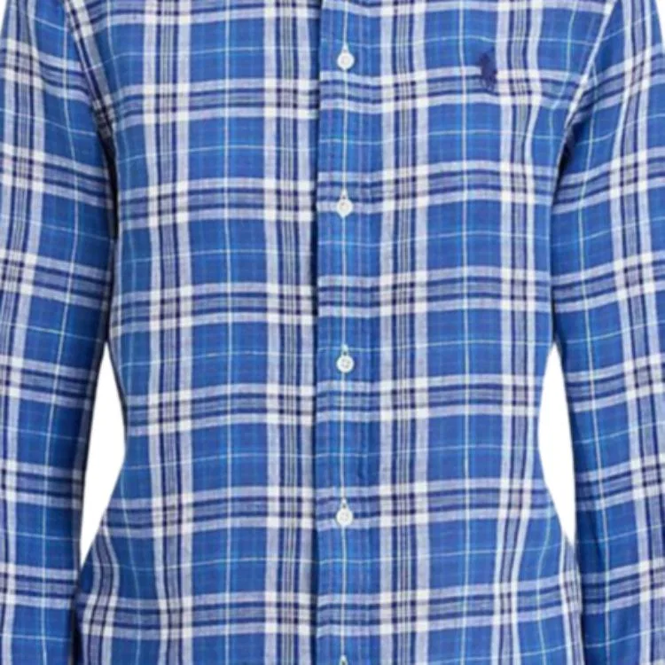 Рубашка Classic Version женская Polo Ralph Lauren, Blue — фото 4