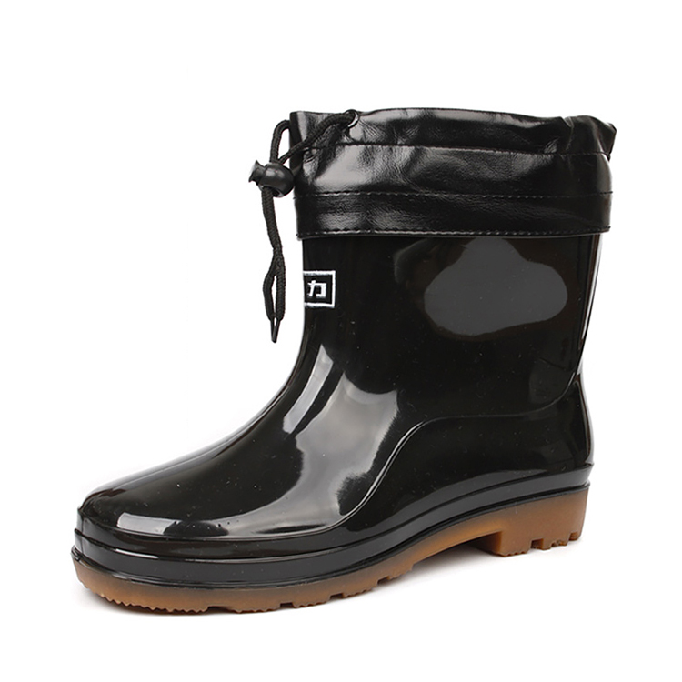 

WARRIOR Износостойкие и водонепроницаемые резиновые сапоги мужские, черные