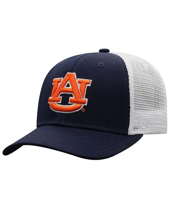 

Мужская темно-синяя, белая кепка-кнопка Auburn Tigers Trucker Snapback Top of the World
