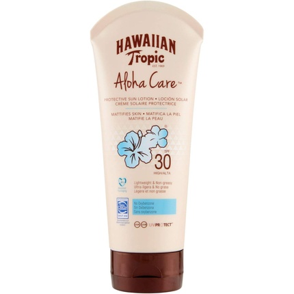 

Солнцезащитный лосьон для лица Aloha Care Spf30 180 мл, Hawaiian Tropic