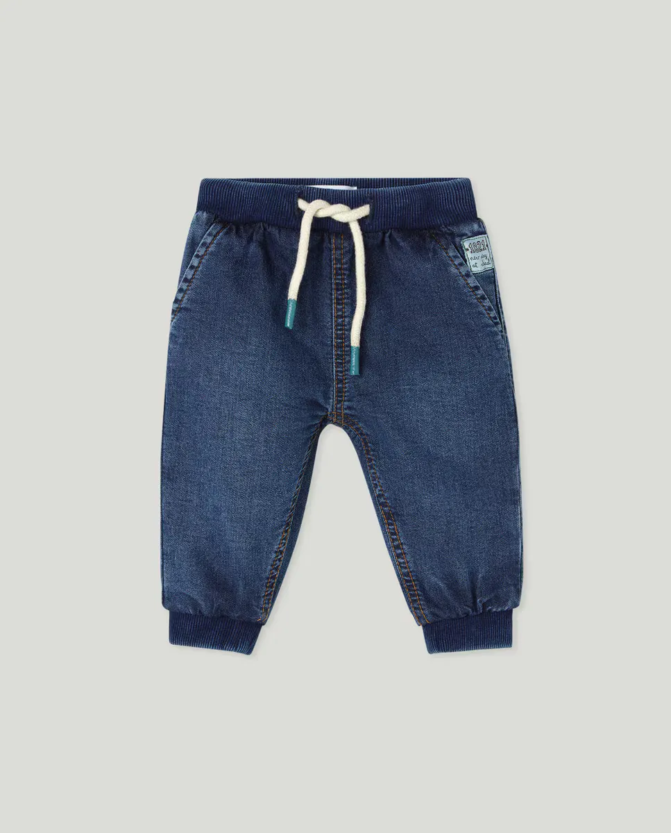 

Джинсовые спортивные штаны для мальчика из плюша Baby El Corte Inglés, синий