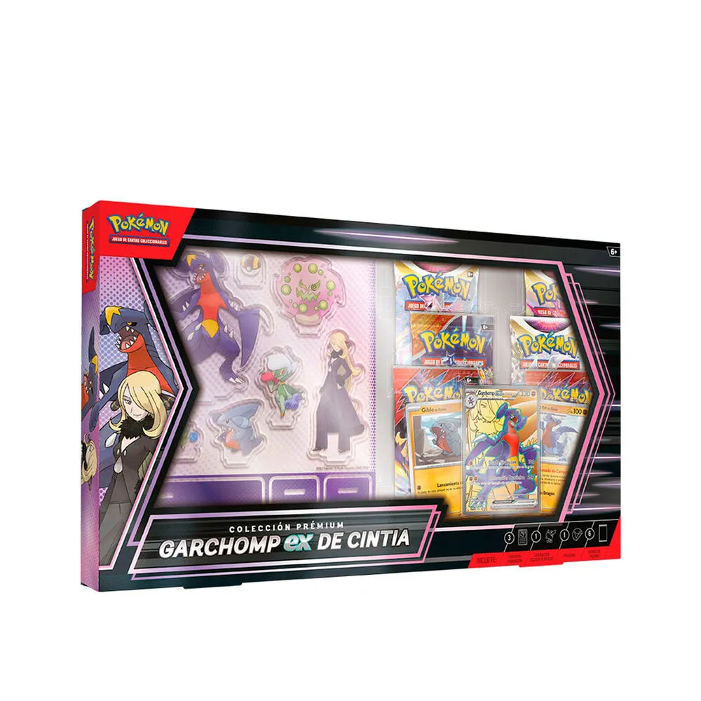 

Коллекционные карточки Pokemon Trading Card Game Adventures Together Cynthia's Garchomp EX (на испанском языке), мультиколор