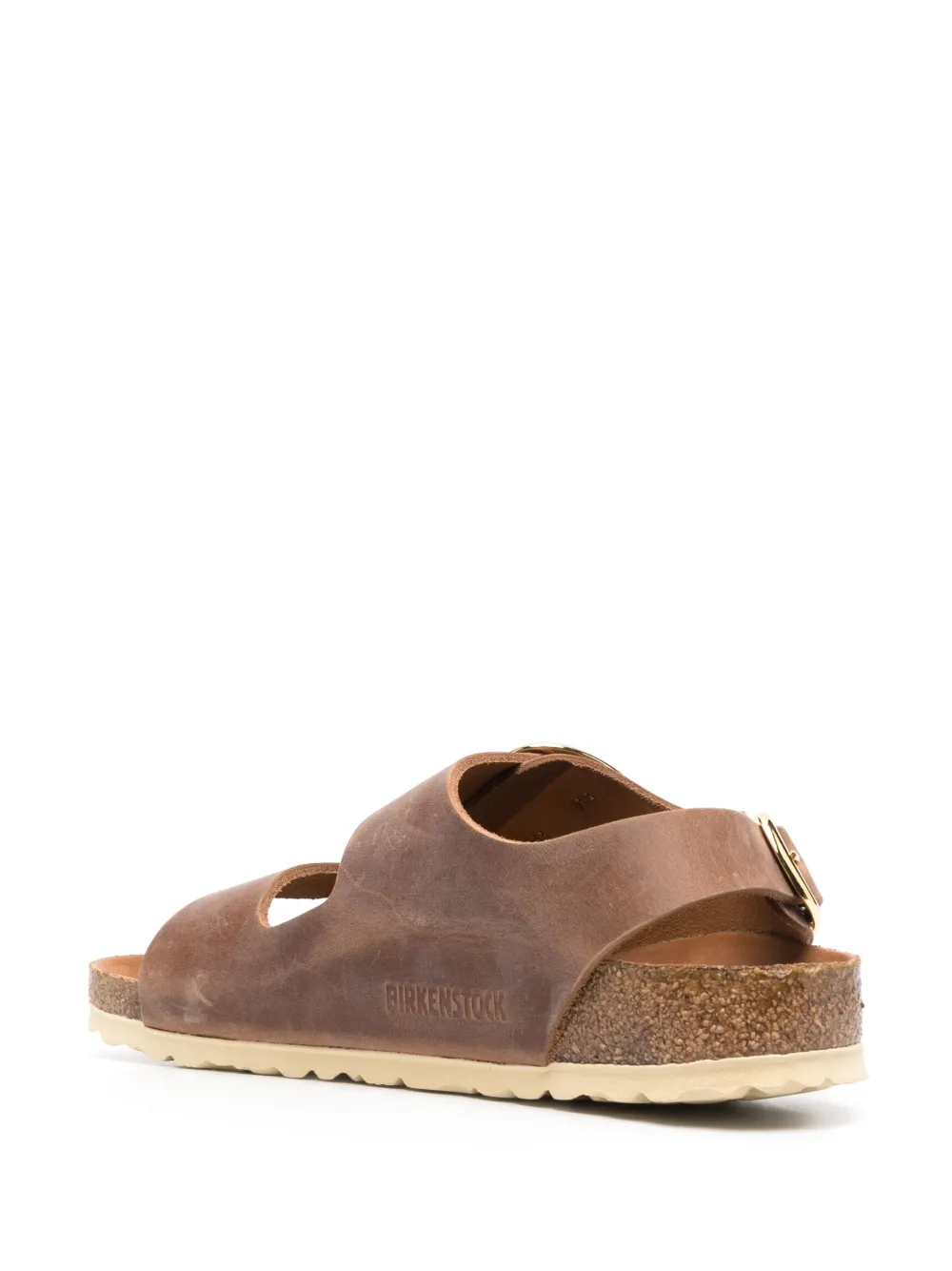 Сандалии Milano с ремешком на пятке BIRKENSTOCK, коричневый — фото 3