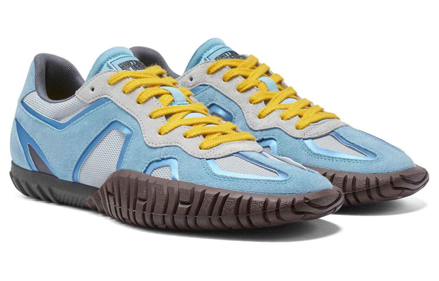 Кроссовки Onitsuka Tiger Duck Tiger Trainer Lifestyle Shoes Unisex Low-top Blue, синий — фото 3