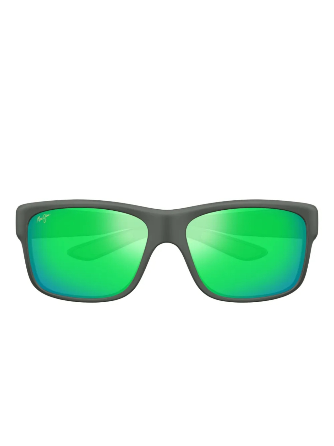 

Солнцезащитные очки Maui Jim Southern Cross с прямоугольными зелеными линзами, зеленый