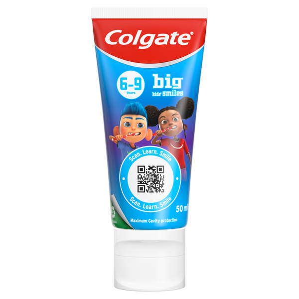 

Зубная паста для детей 6-9 лет, 50 мл Colgate Big kids smiles