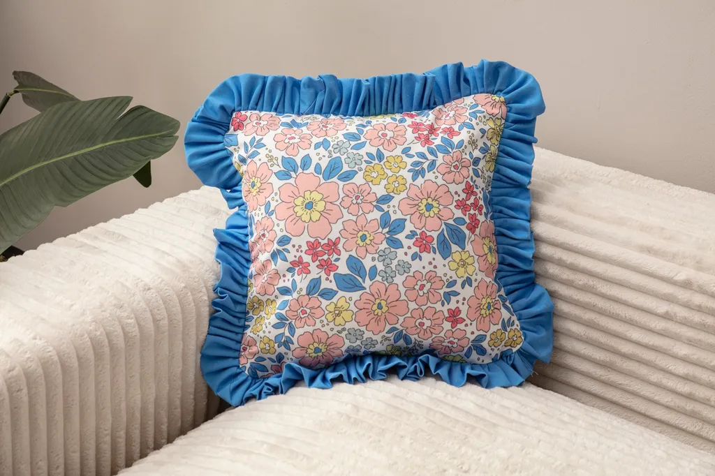 

Чехол на подушку Evila Originals, синий