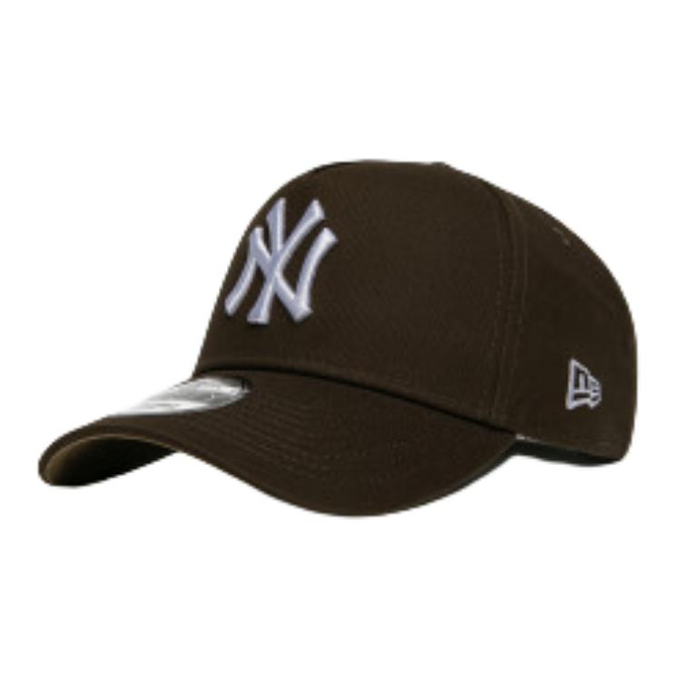 

New Era Хлопковая бейсболка унисекс коричневая, Brown