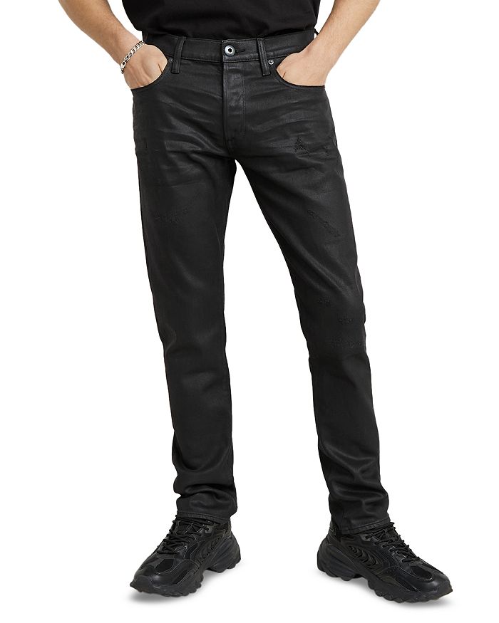 

3301 Джинсы Slim Fit с покрытием в 3D Dark Age G-STAR RAW, черный